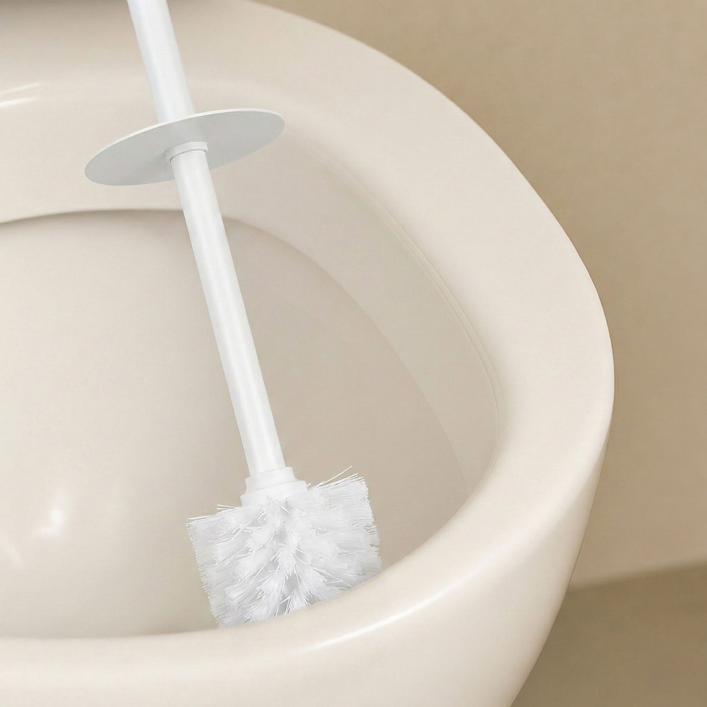 Stainless Steel Toilet Brush Set with Wall Mount