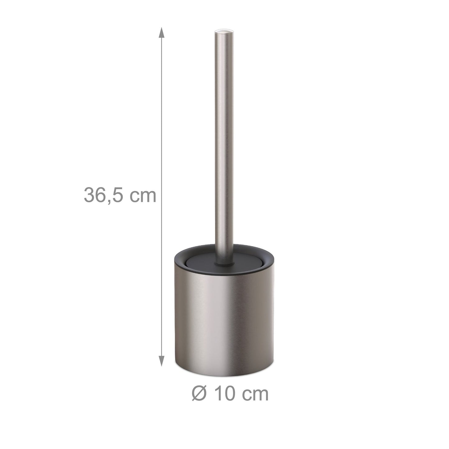 Stainless Steel Toilet Brush with Holder