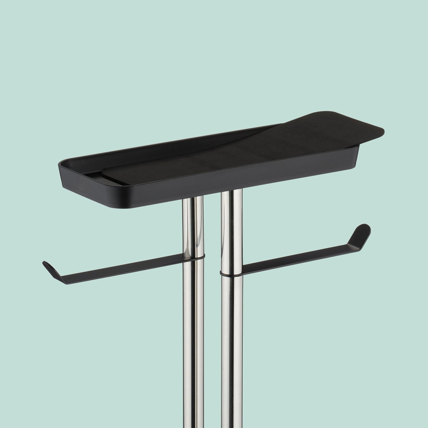 Stainless Steel Toilet Kit with Shelf and Holder