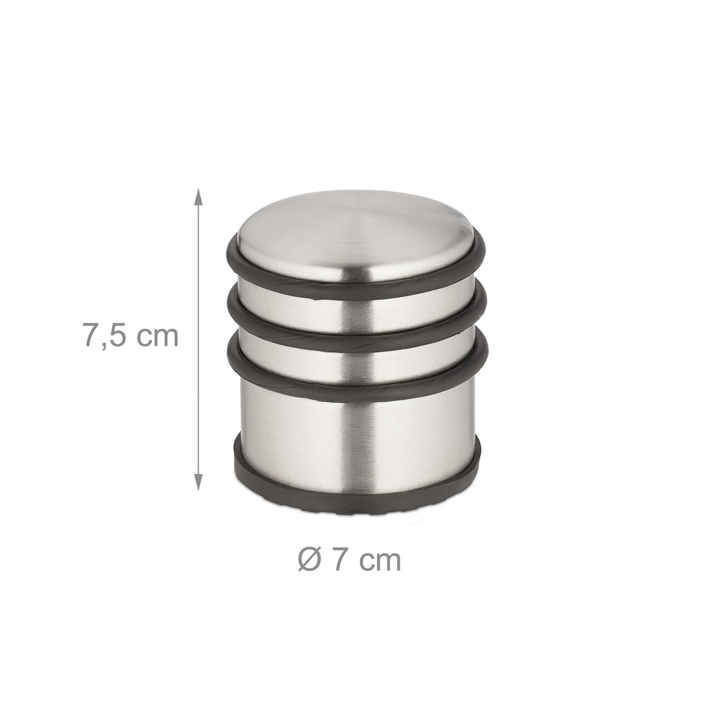 Stainless steel door stopper - 3 pcs