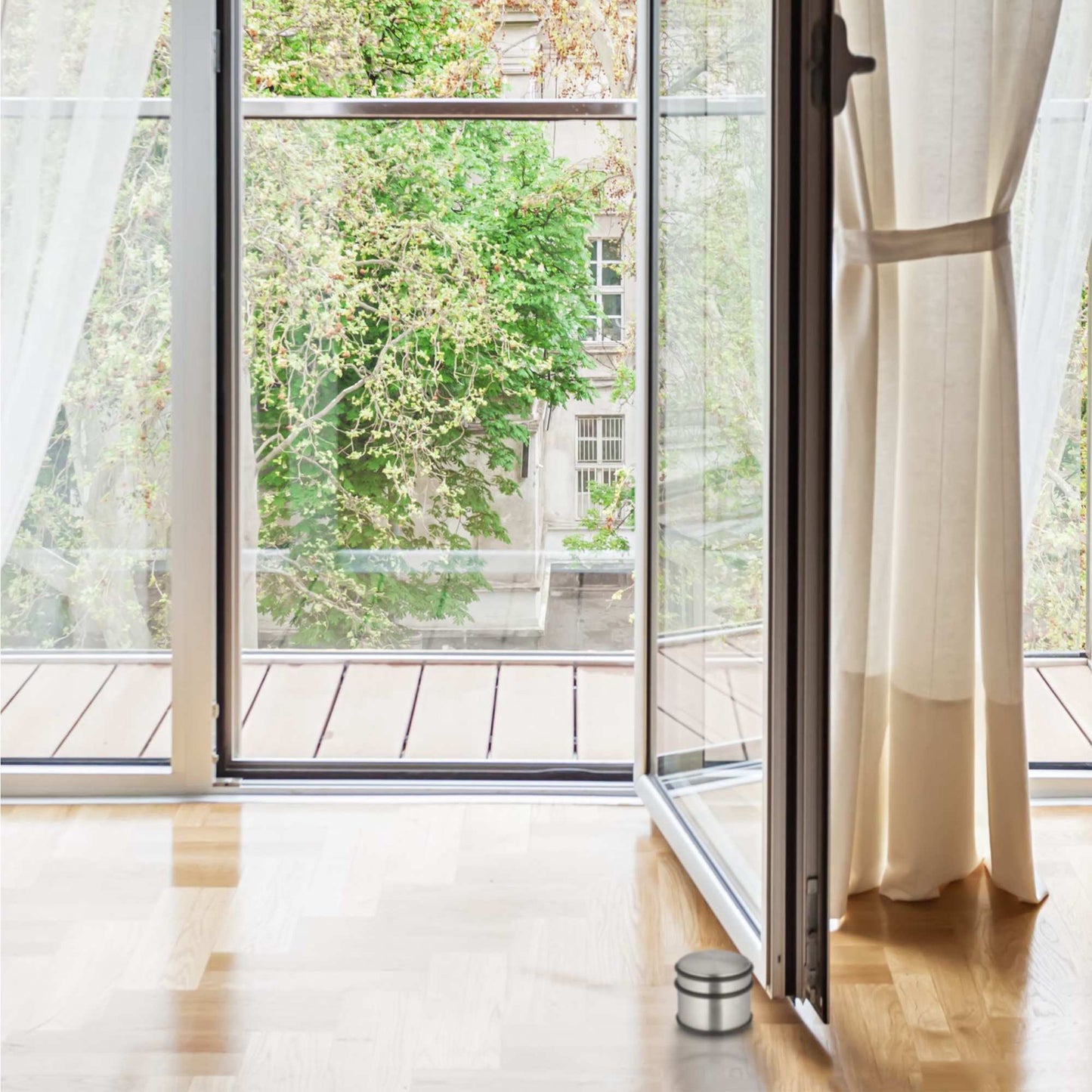 Stainless steel door stopper - 4 pcs
