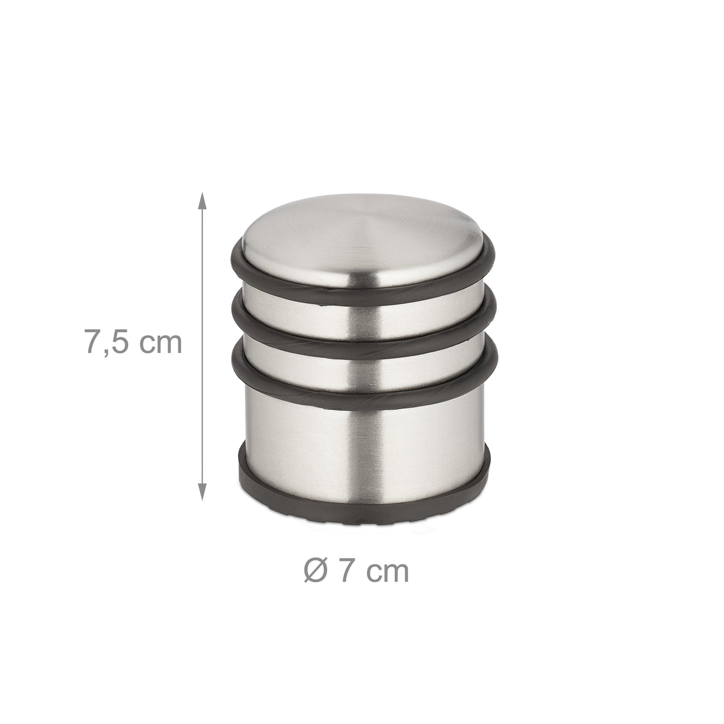 Stainless steel door stopper - 5 pcs
