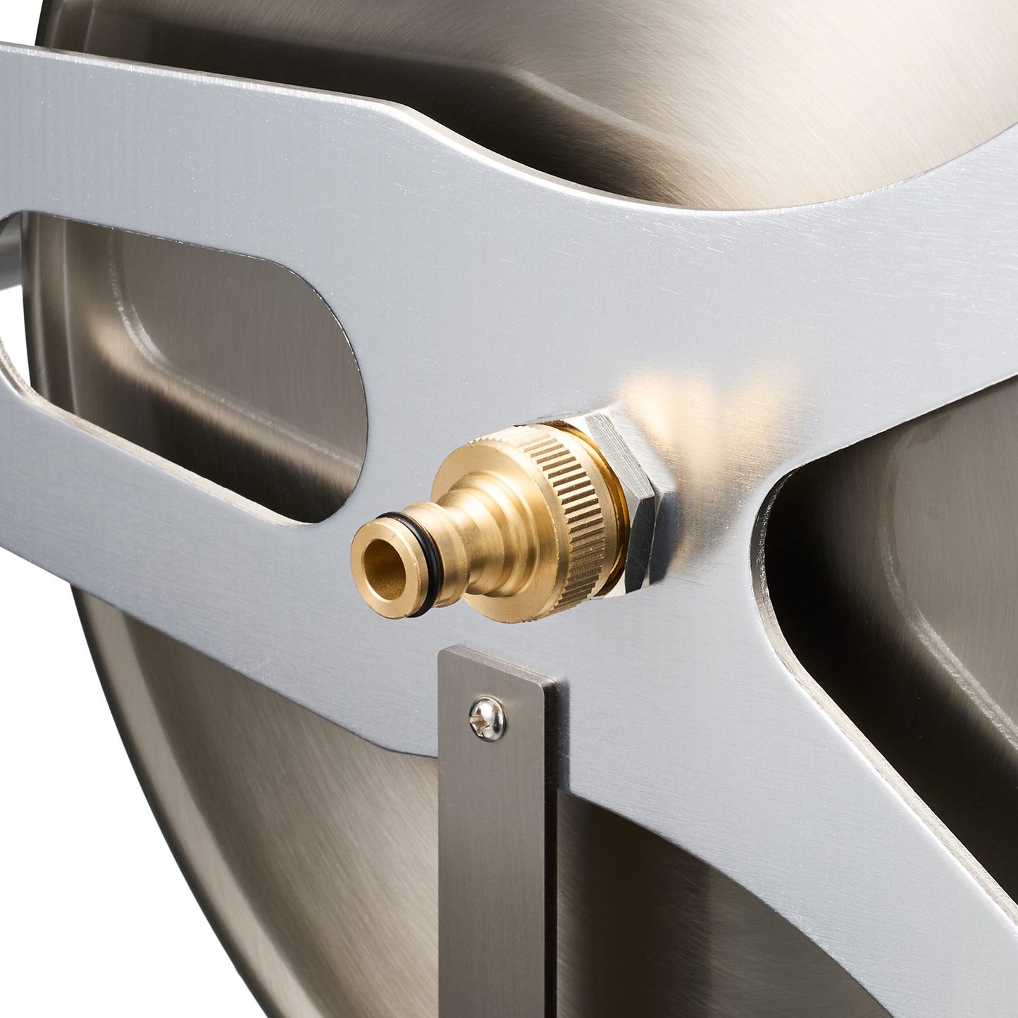 Stainless steel hose reel