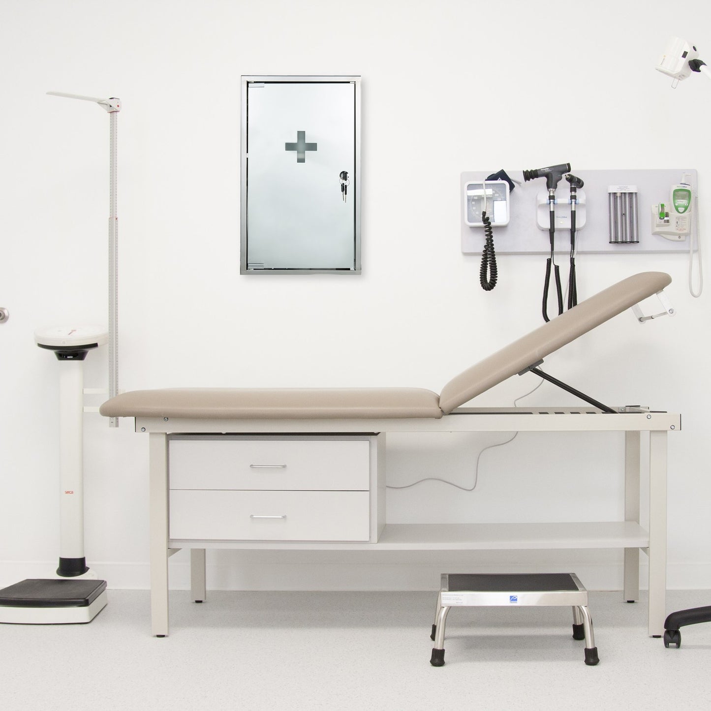 Stainless steel medicine cabinet