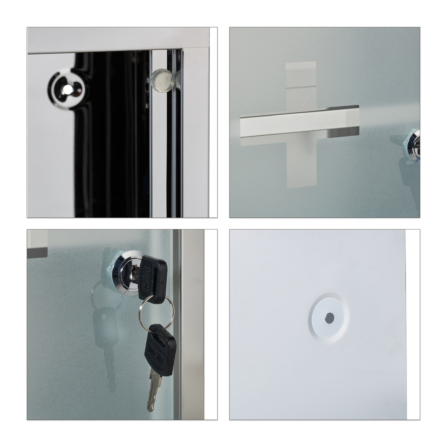 Stainless steel medicine cabinet