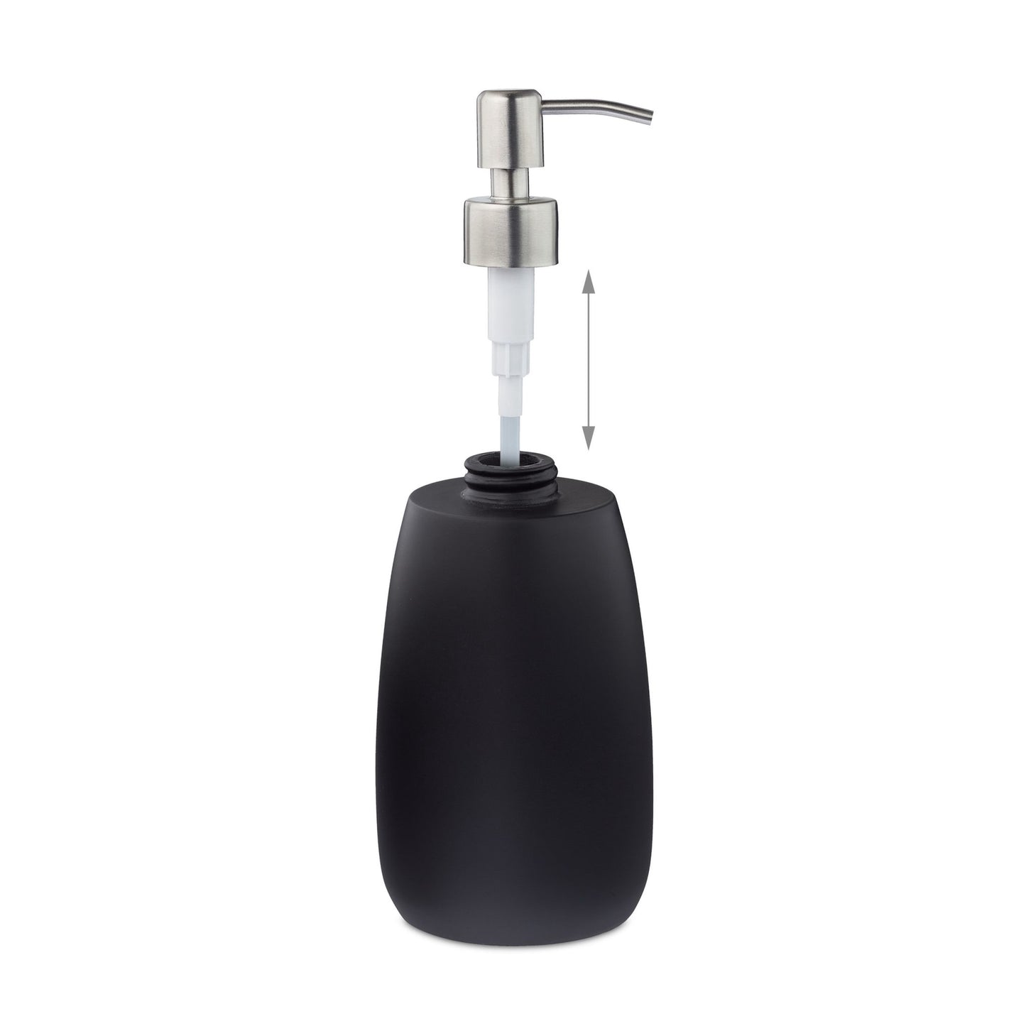 Stainless steel soap pump