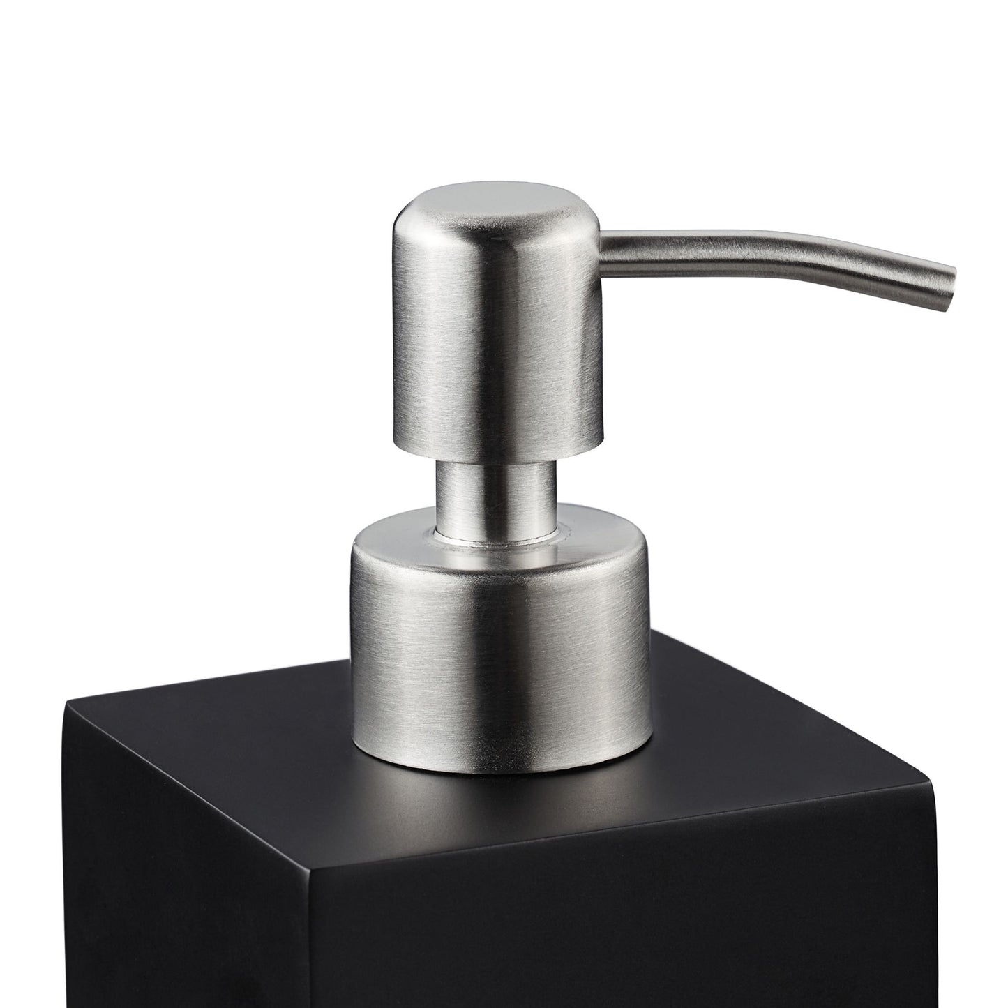 Stainless steel soap pump