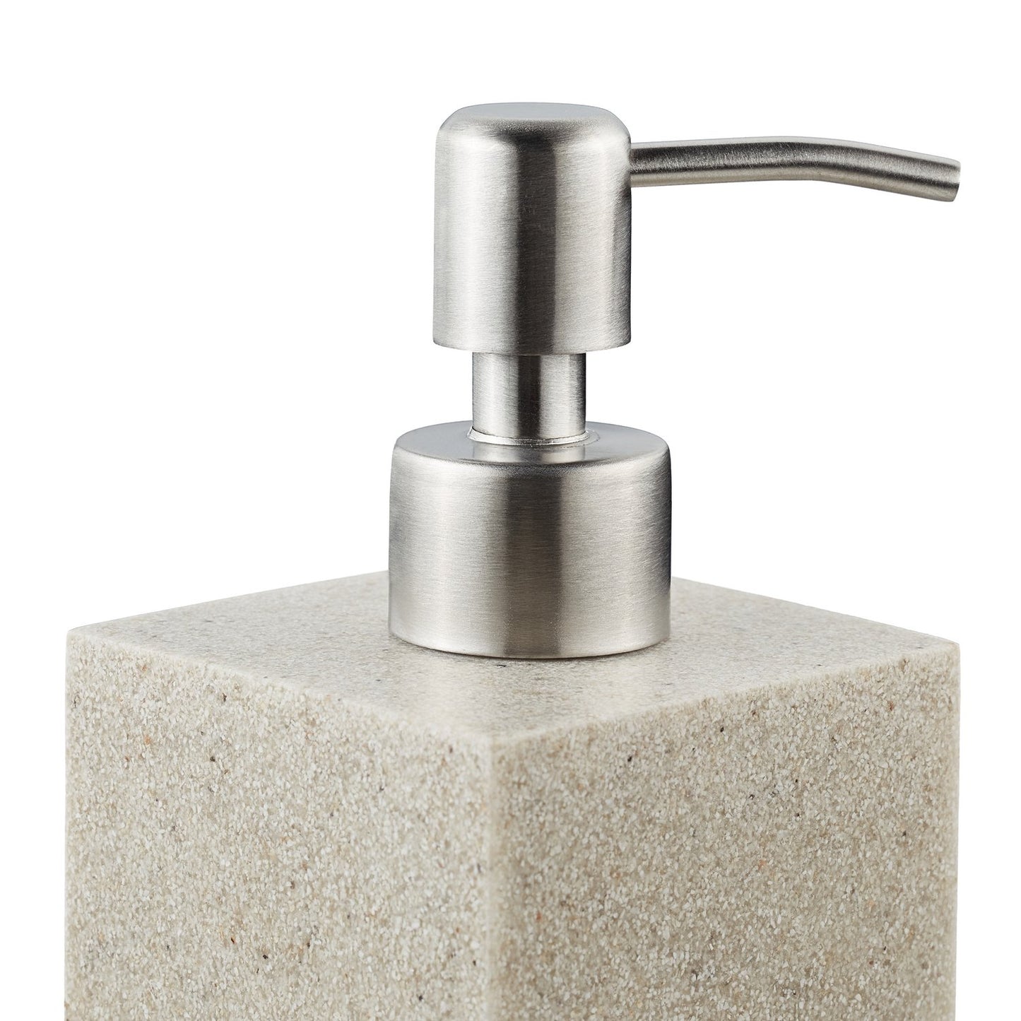 Stainless steel soap pump