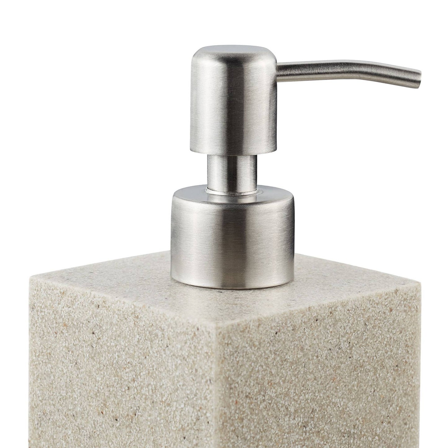 Stainless steel soap pump