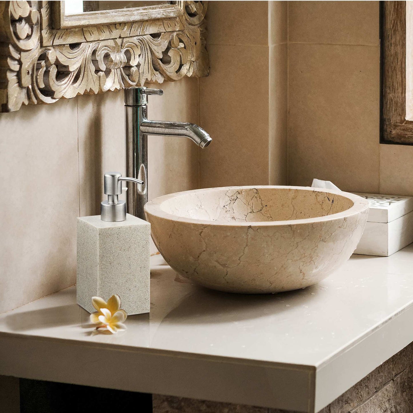 Stainless steel soap pump