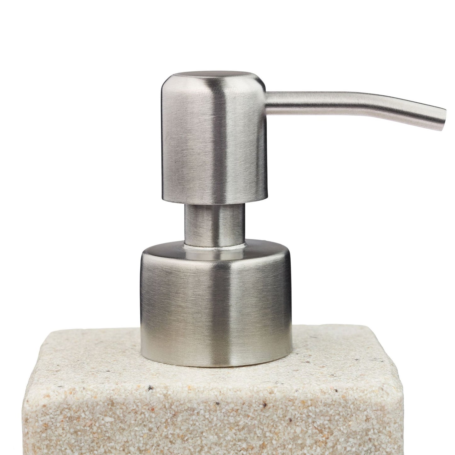 Stainless steel soap pump