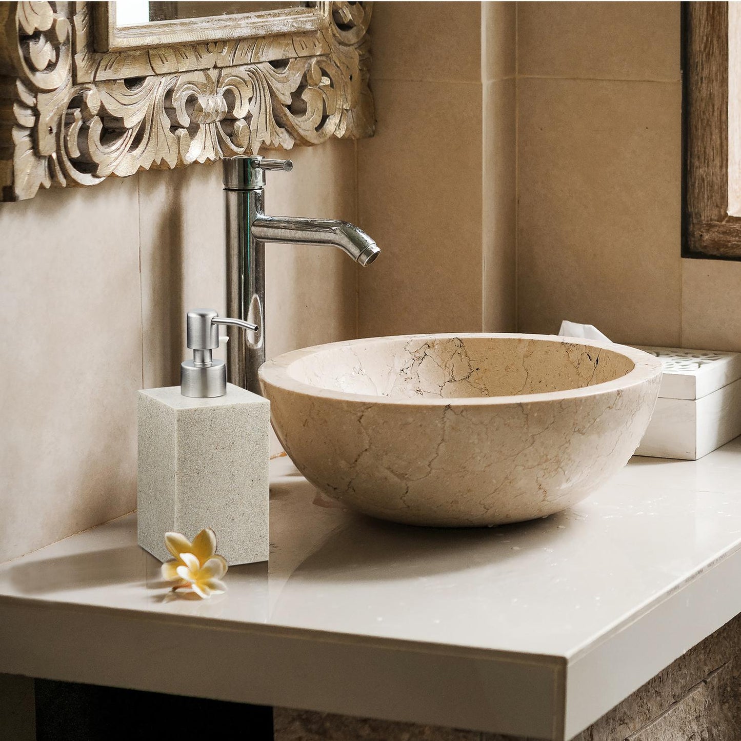 Stainless steel soap pump