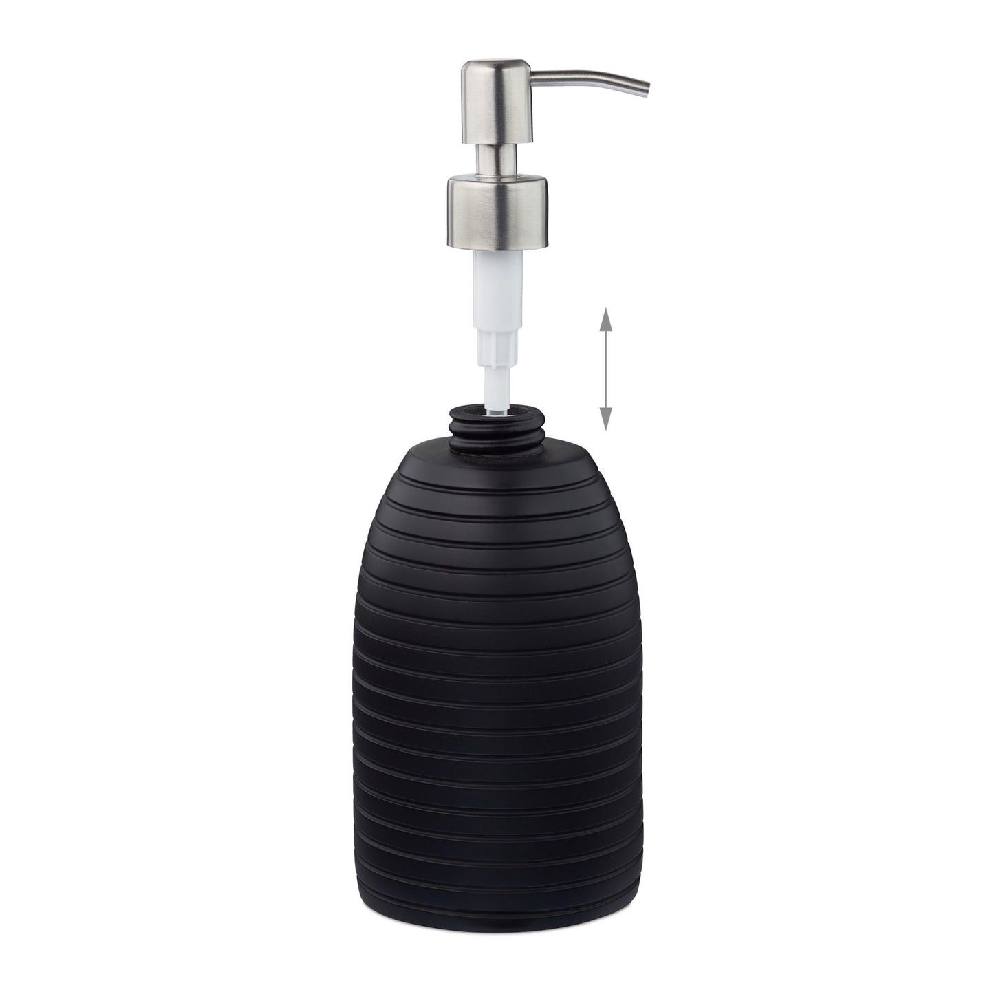 Stainless steel soap pump