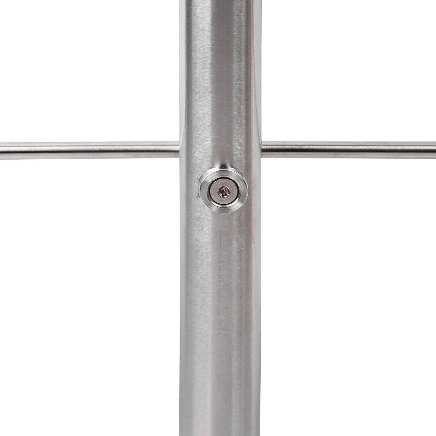 Stainless steel stair railings 1.5m / 2 posts / 0 crossbars