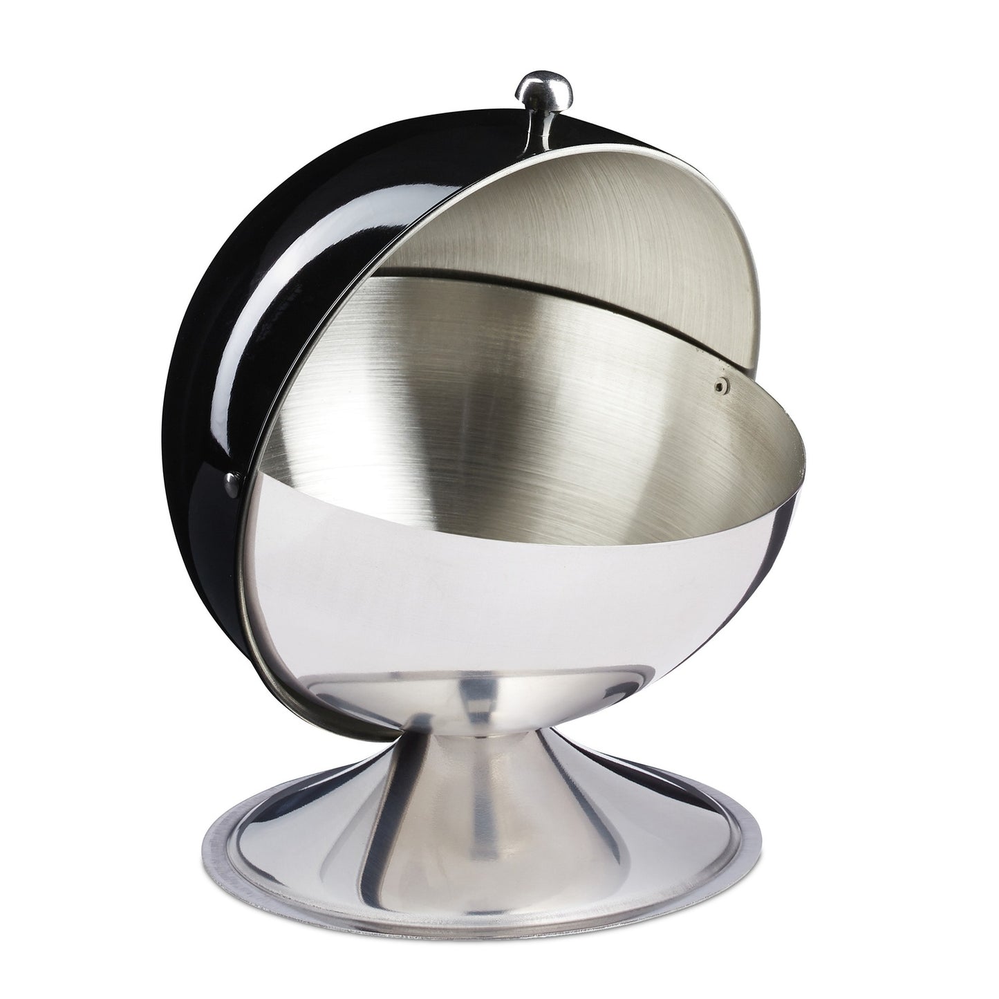 Stainless steel sugar bowl