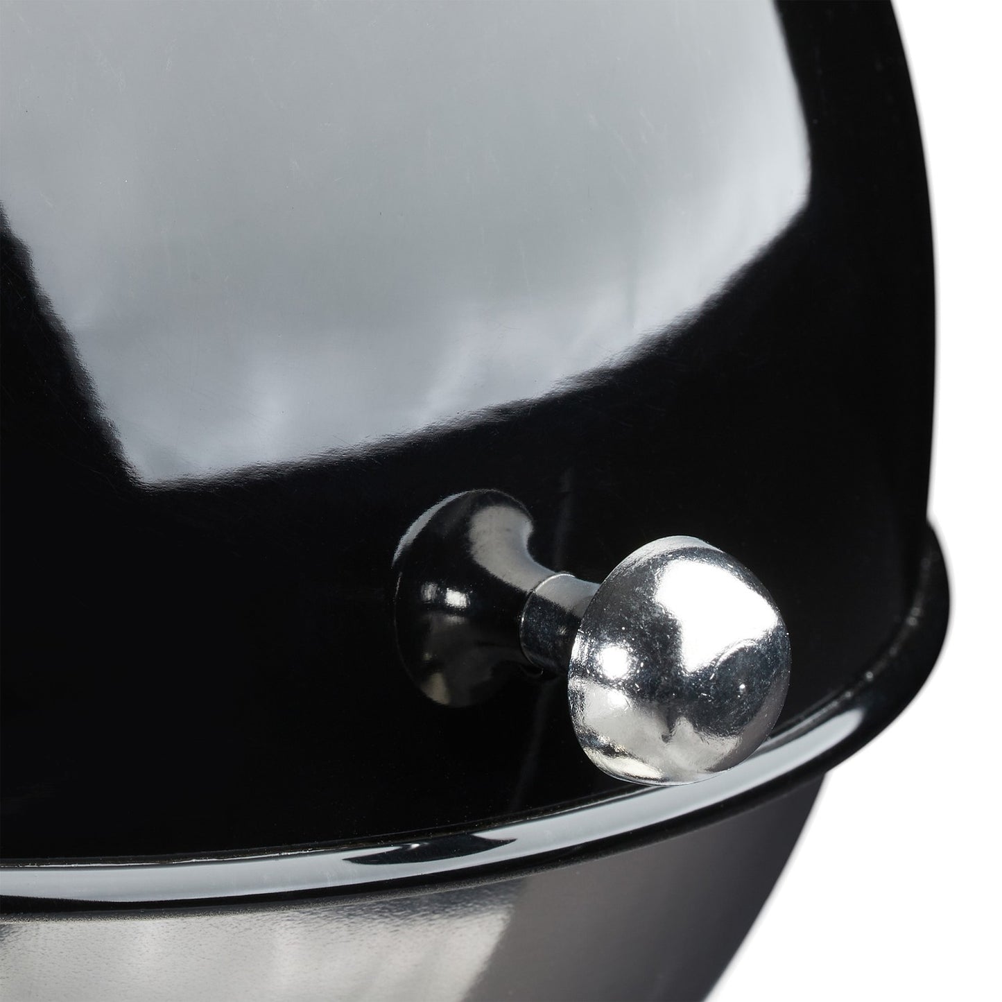 Stainless steel sugar bowl