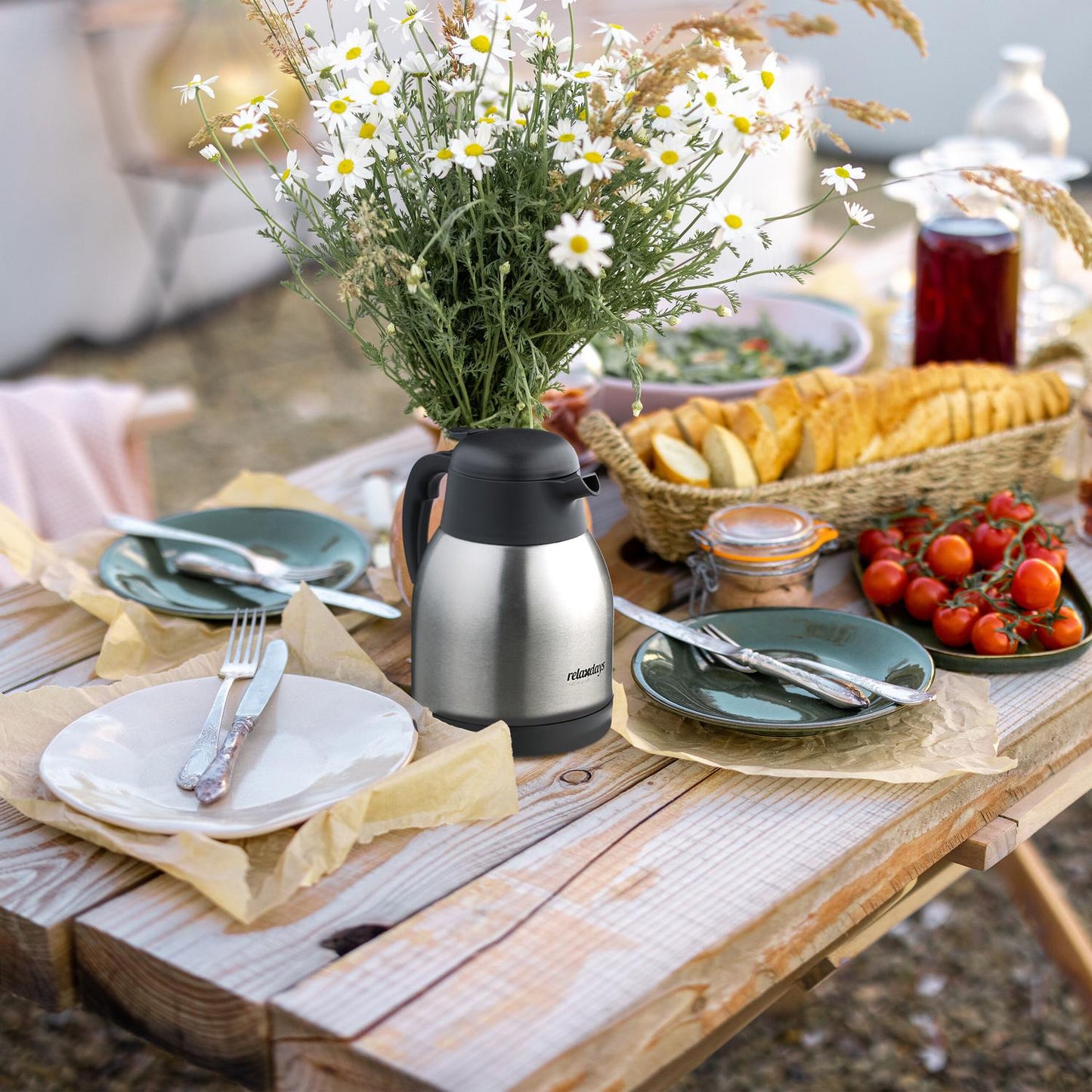 Stainless steel vacuum jug 1.5 litres