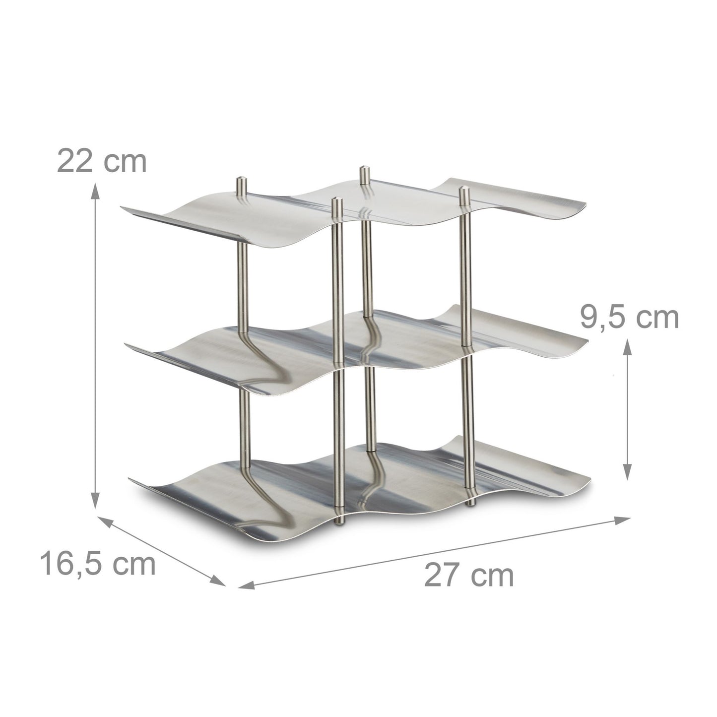 Stainless steel wine rack