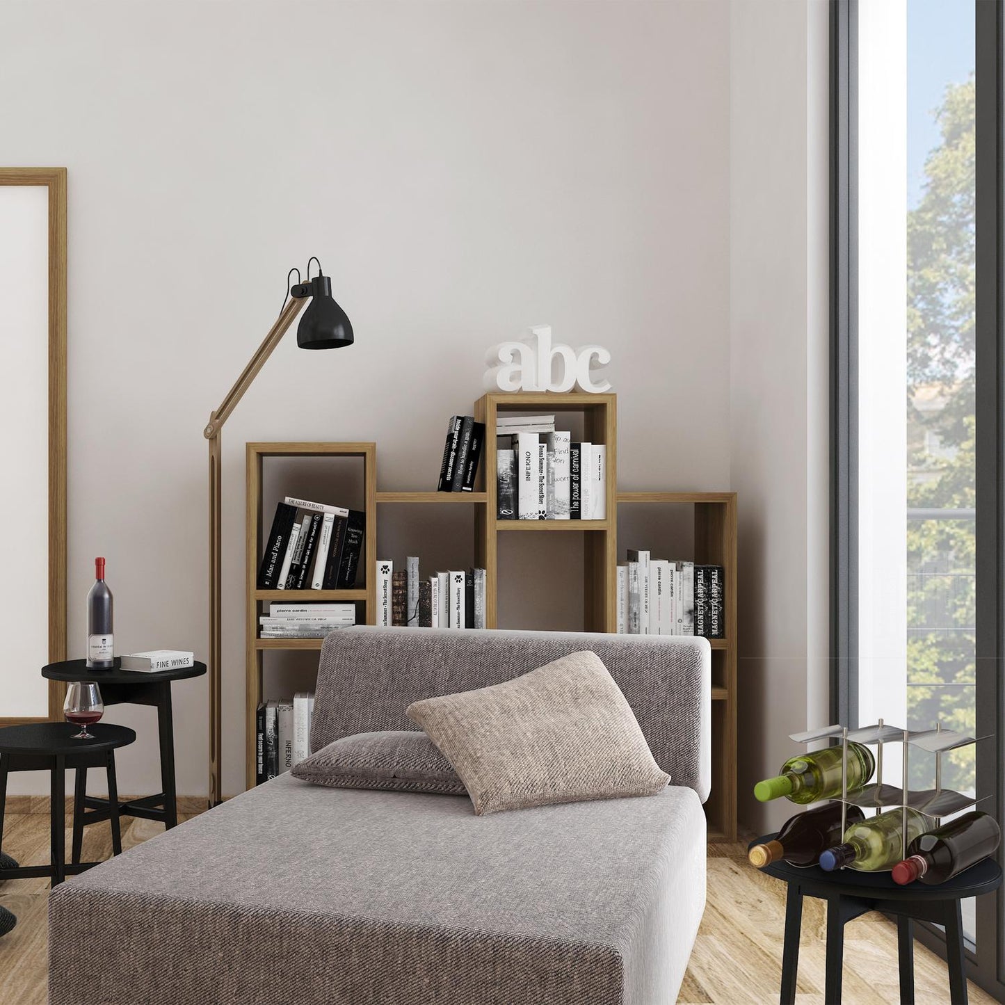 Stainless steel wine rack