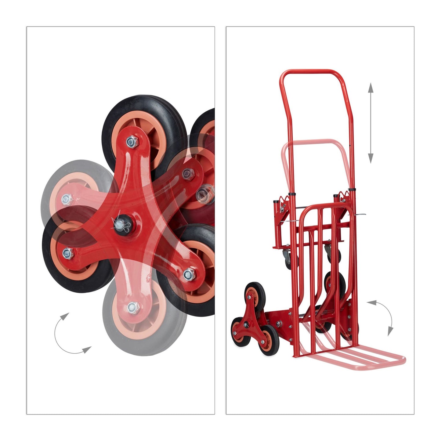 Stair climbers up to 150 kg
