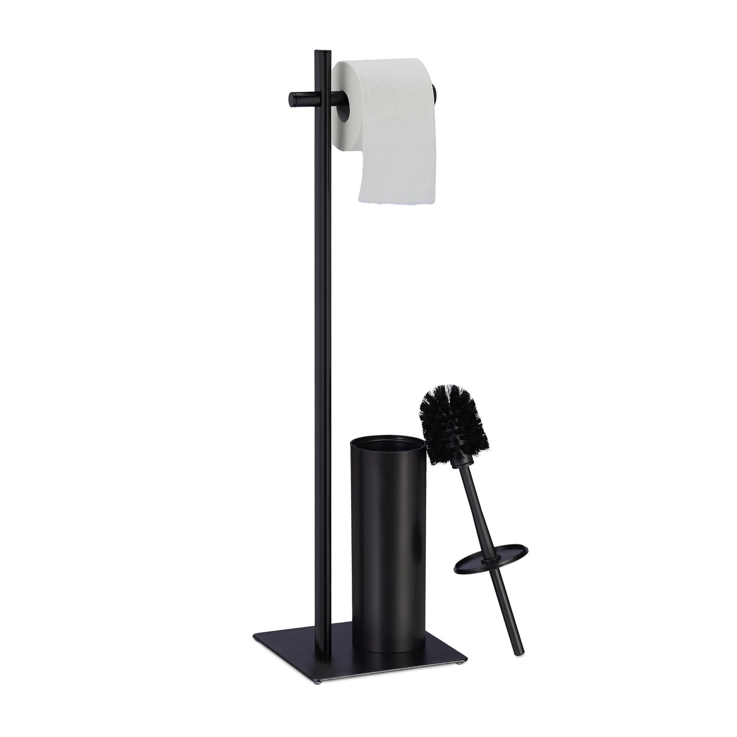 Stand WC set black