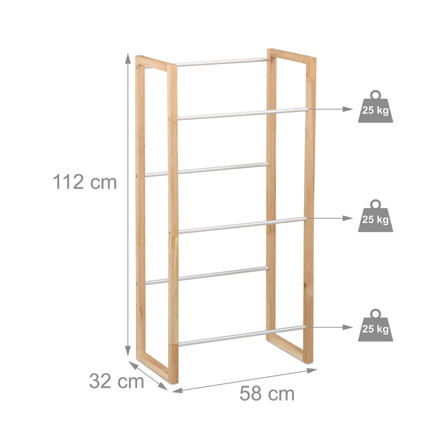 Stand for 3 bags