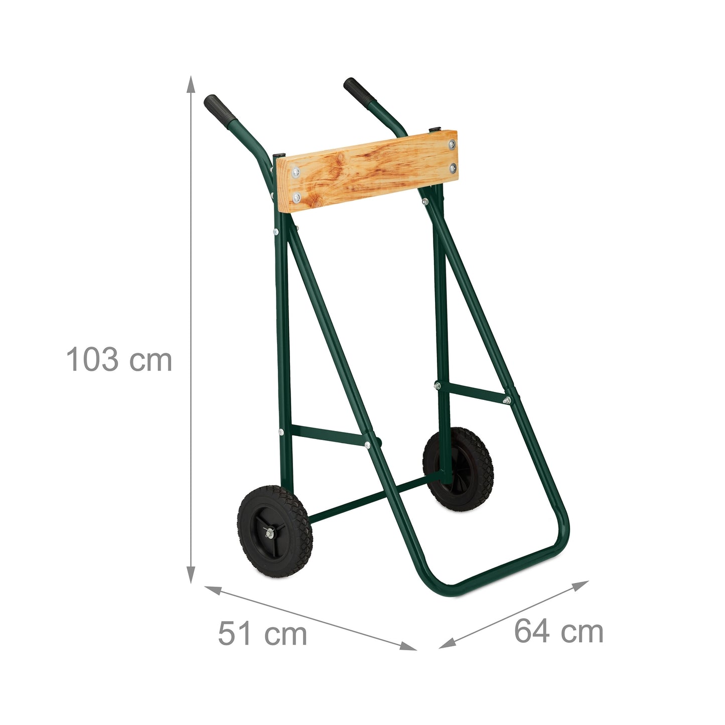 Stand for outboard motors in steel and wood