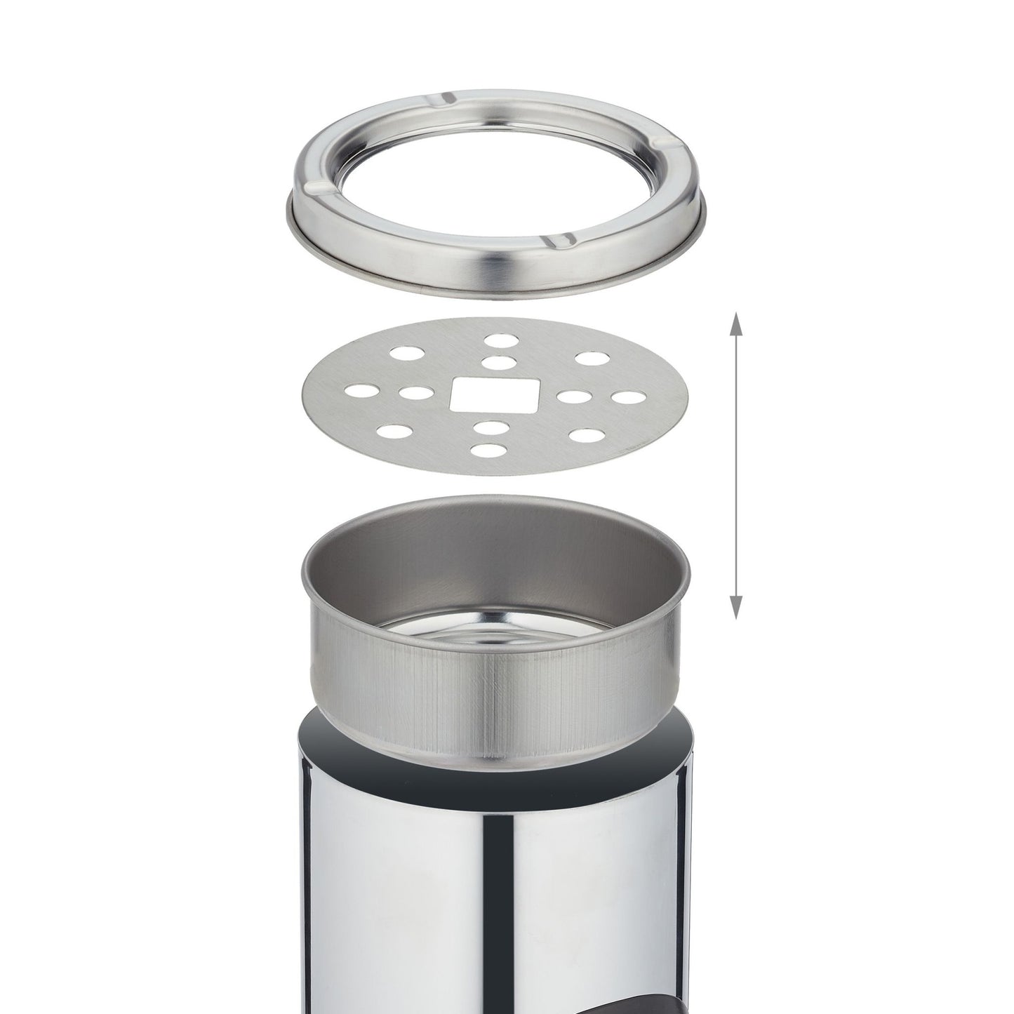 Standing Ash Bin