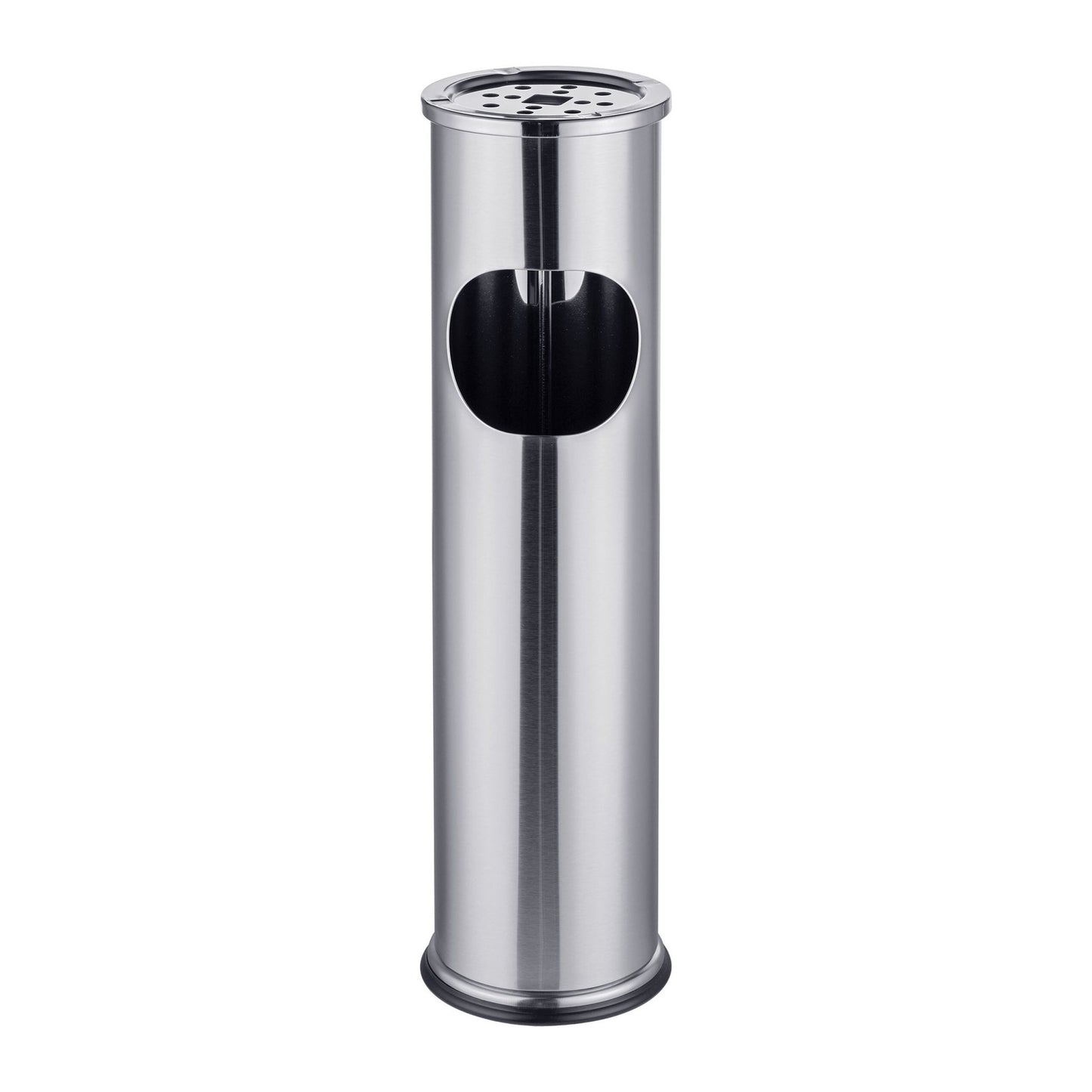 Standing Ashtray with 8L Bin – Stainless Steel