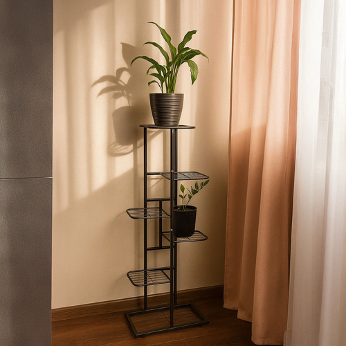 Standing Flower Stand, 106cm, Metal, Indoor/Outdoor