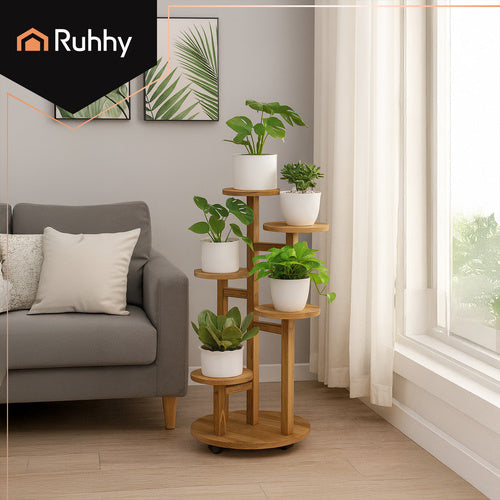 Standing Flower Stand, 86cm, Metal Plant Holder