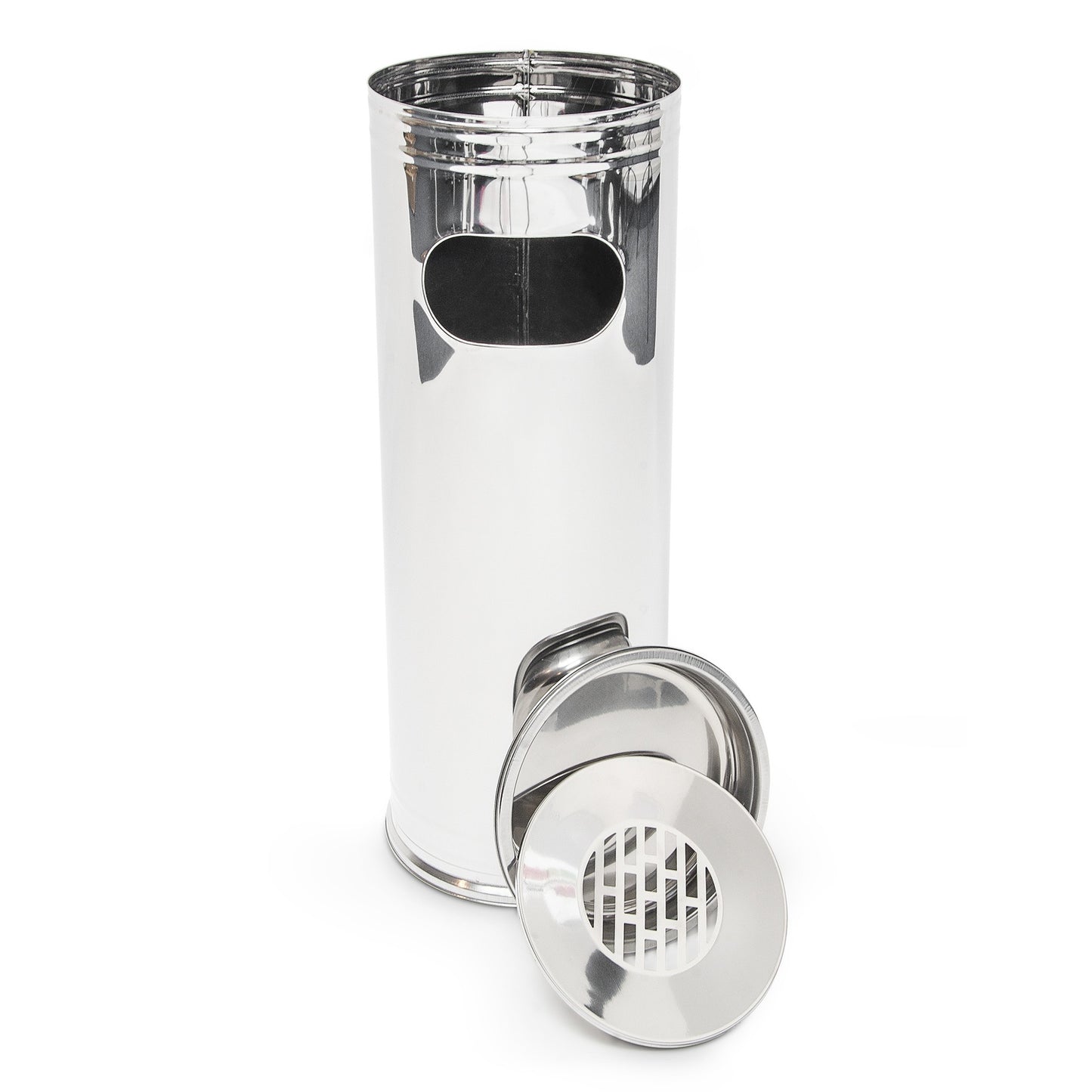 Standing ashtray outdoors 75 cm