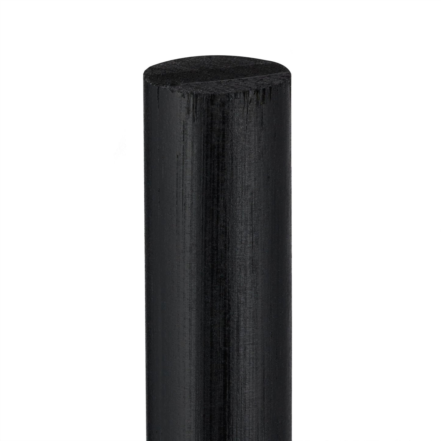 Standing bamboo toilet paper holder