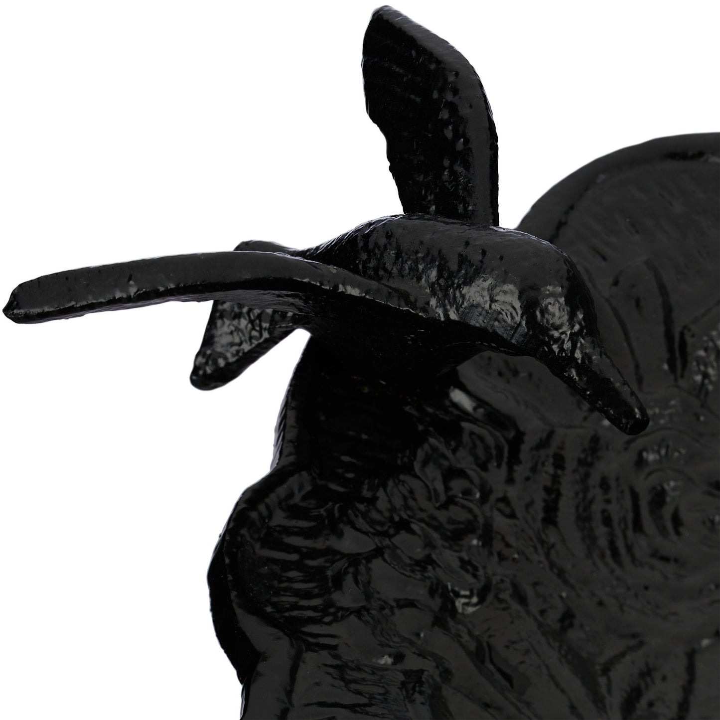 Standing bird bath in cast iron