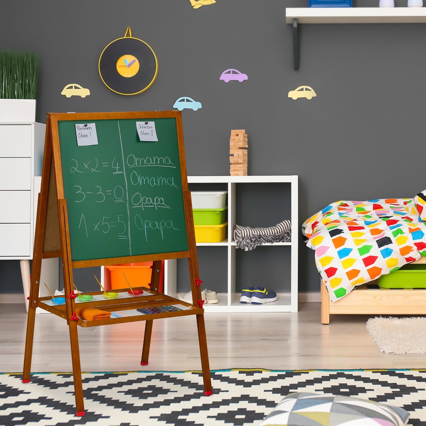 Standing children's easel 3 in 1