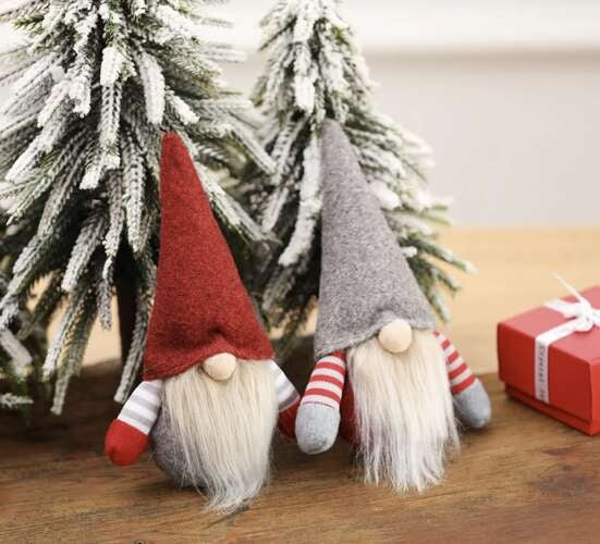 Standing gnome - set of 2 pcs. S17238