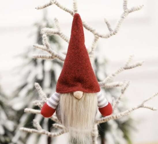 Standing gnome - set of 2 pcs. S17238