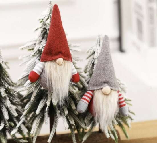 Standing gnome - set of 2 pcs. S17238
