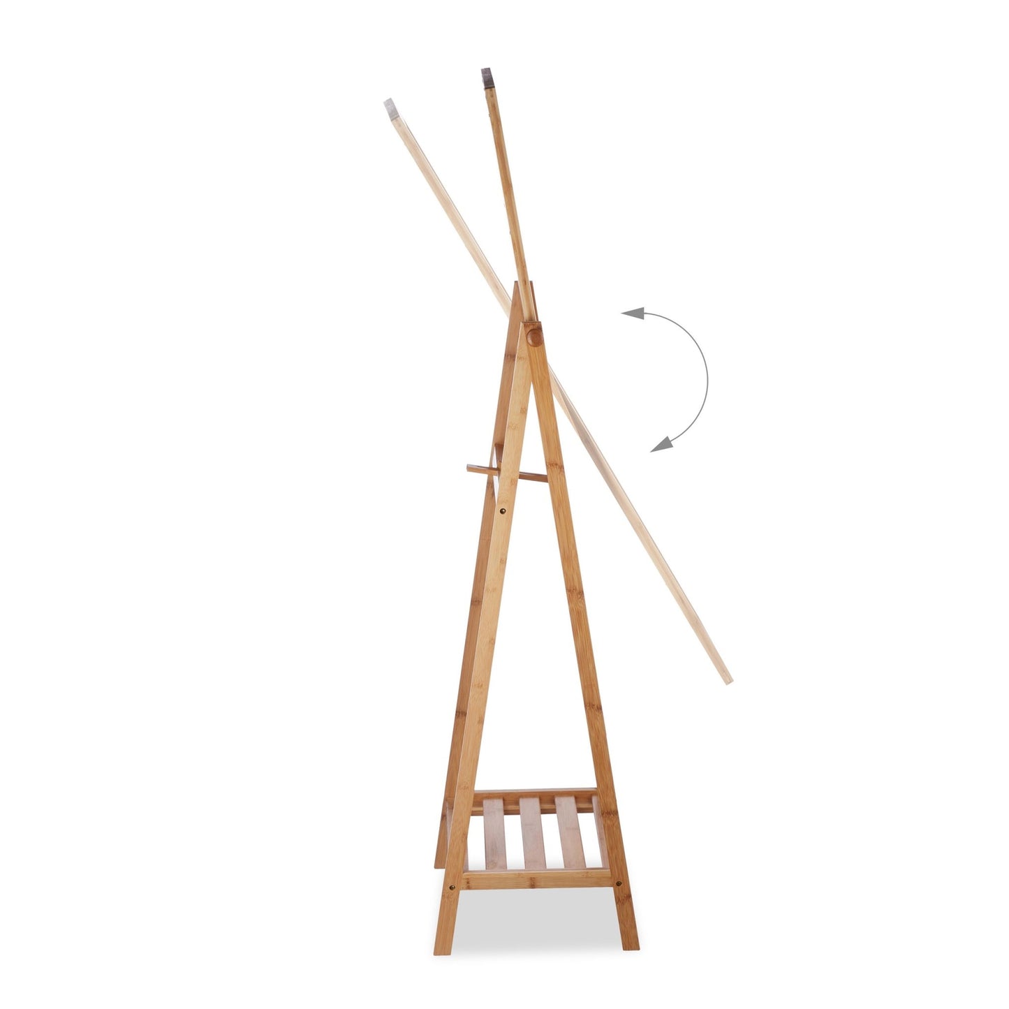 Standing mirror bamboo