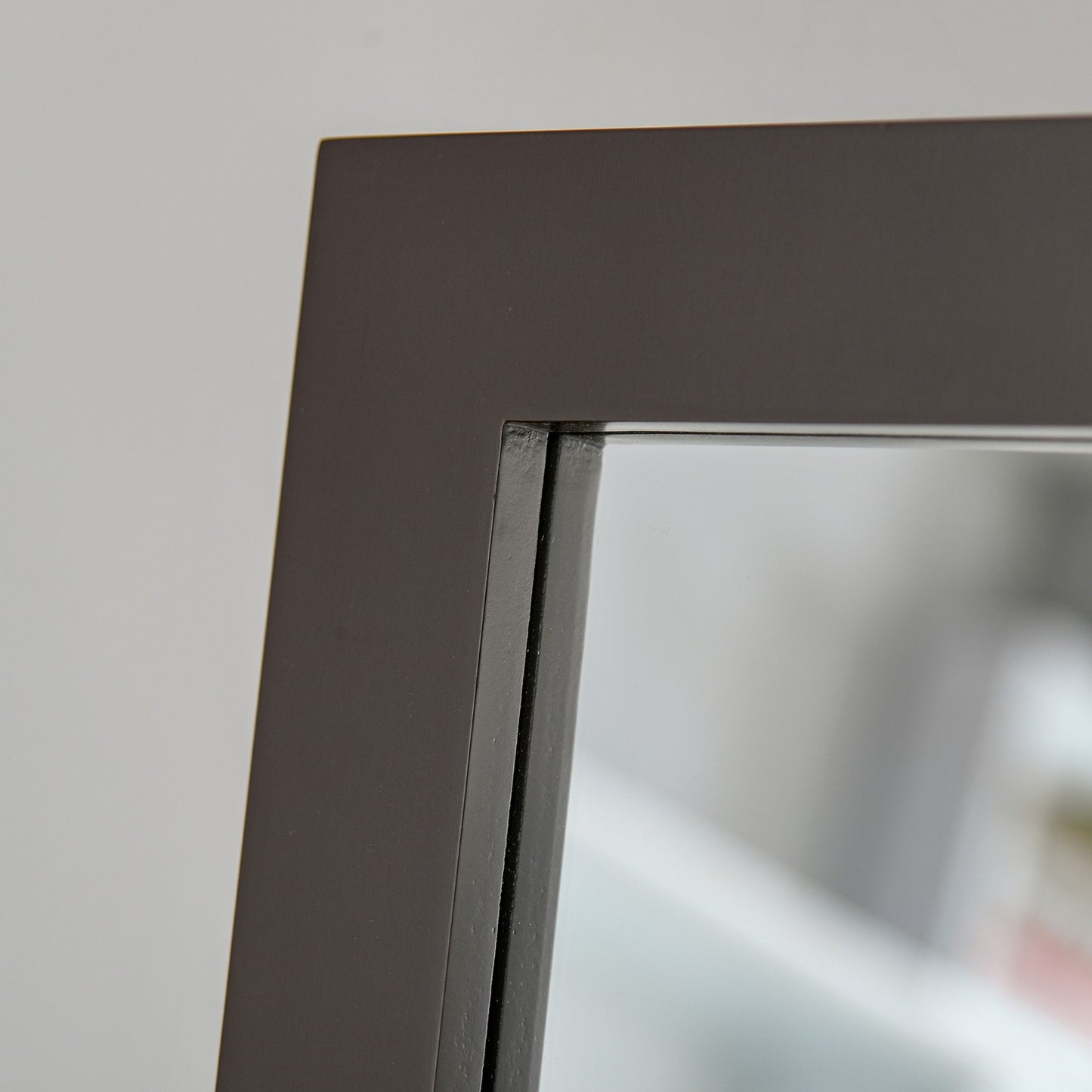 Standing full-length mirror, easy-care MDF, 47x46x148 cm