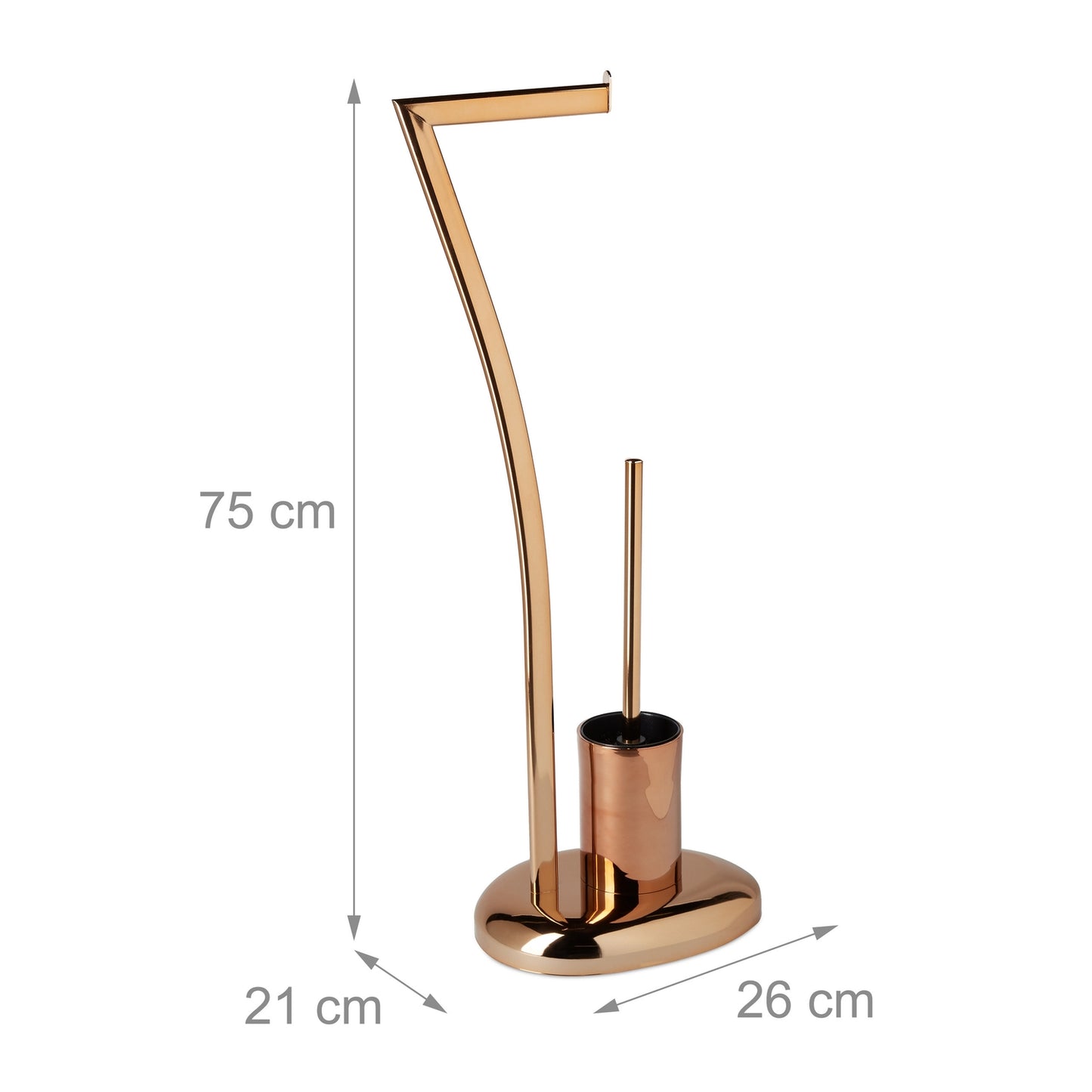 Standing toilet seat WIMEDO copper