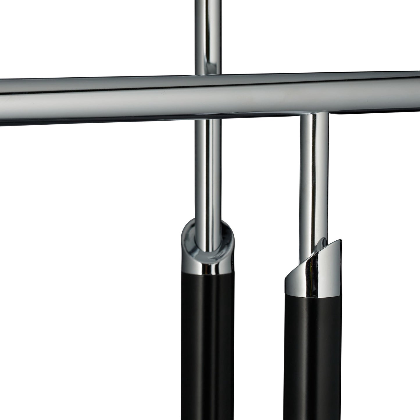 Standing towel rail with 2 bars