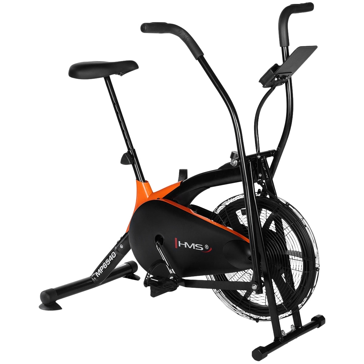 Stationary Air Bike with Adjustable Resistance