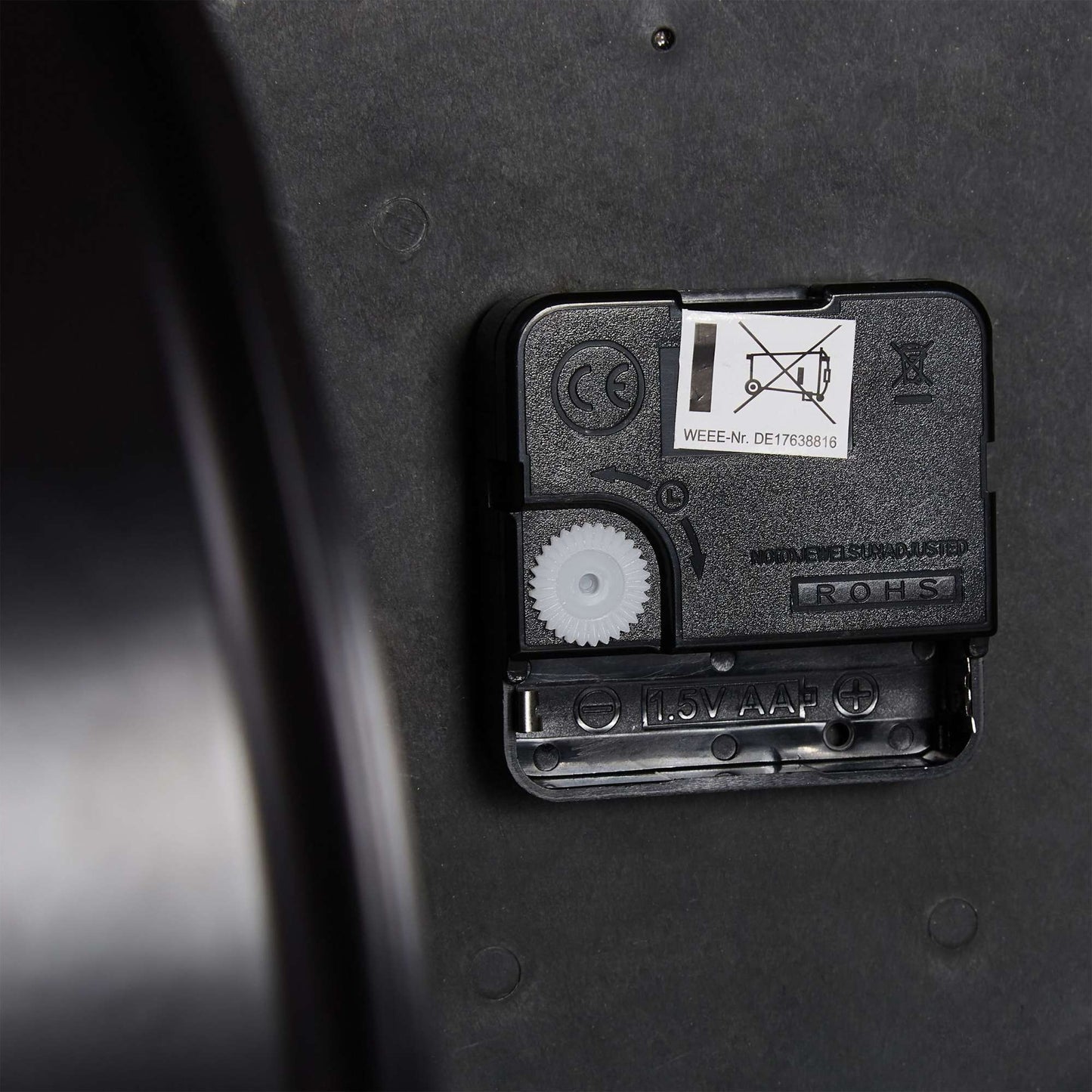 Station clock double-sided