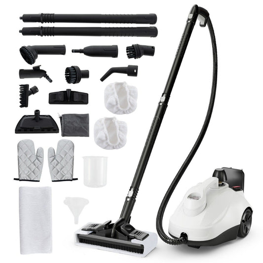 Steam cleaner 2000W Steam pressure: 5 bar Tank: 1.8L Temperature: up to 160℃ White