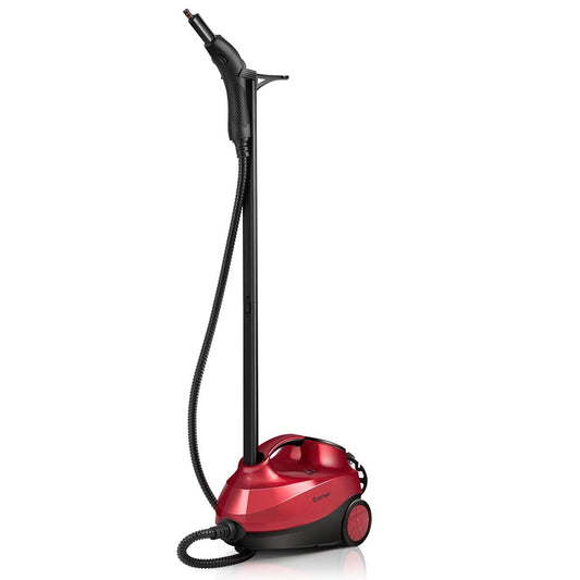 Steam cleaner steam broom 2000W floor steam cleaner with 19 accessories red