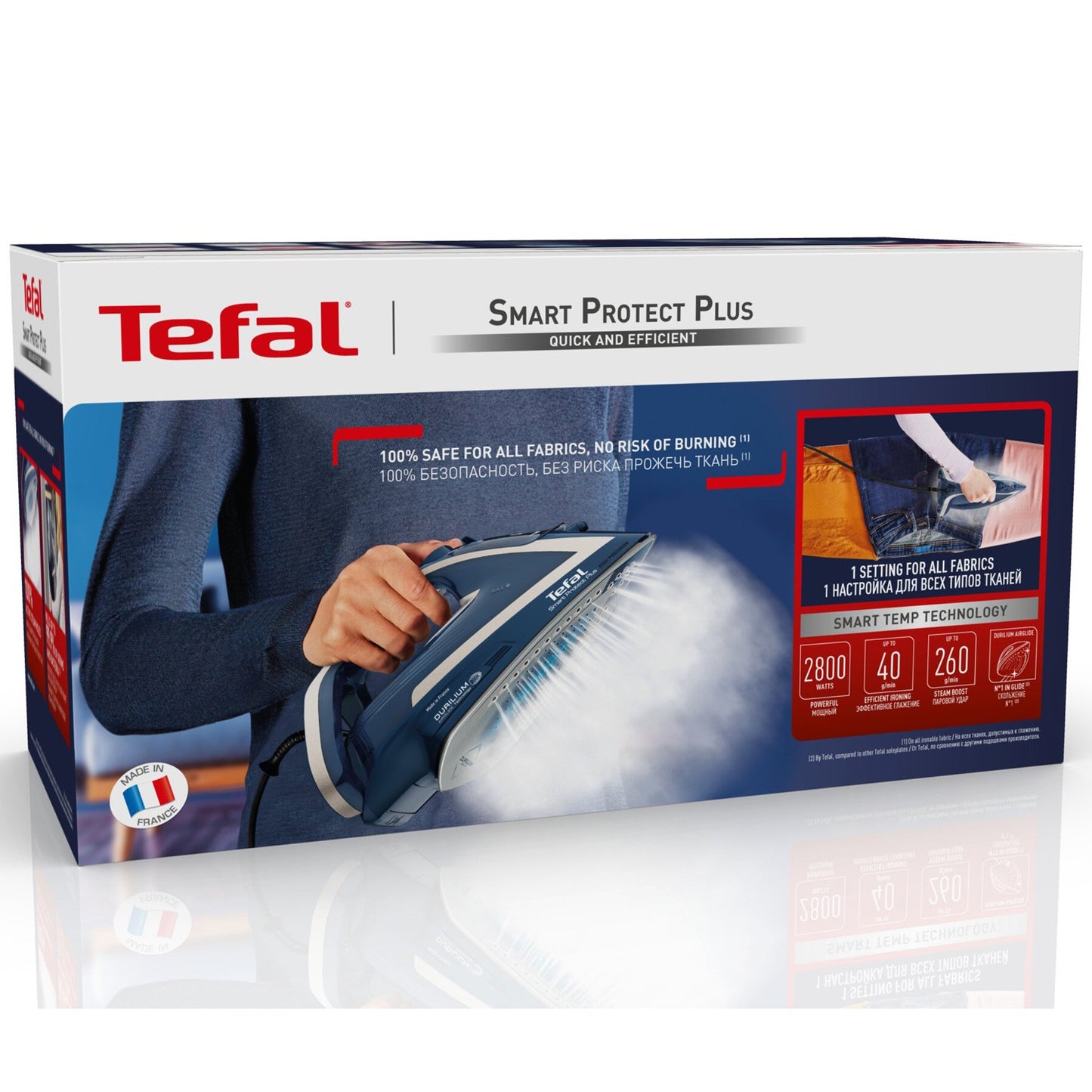Steam iron Smart Protect Plus FV6872E0