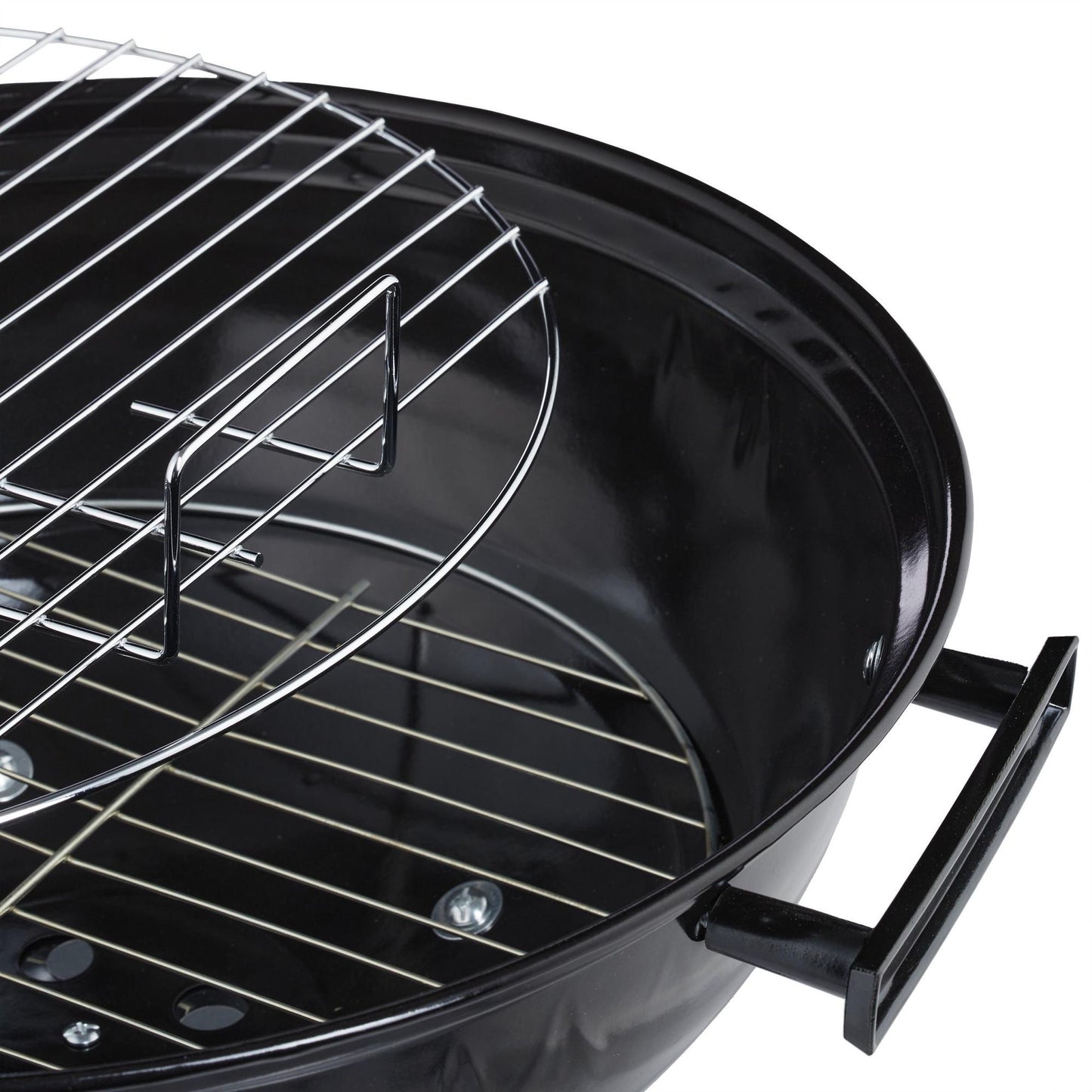 Steel Barbecue with Lid & Shelf
