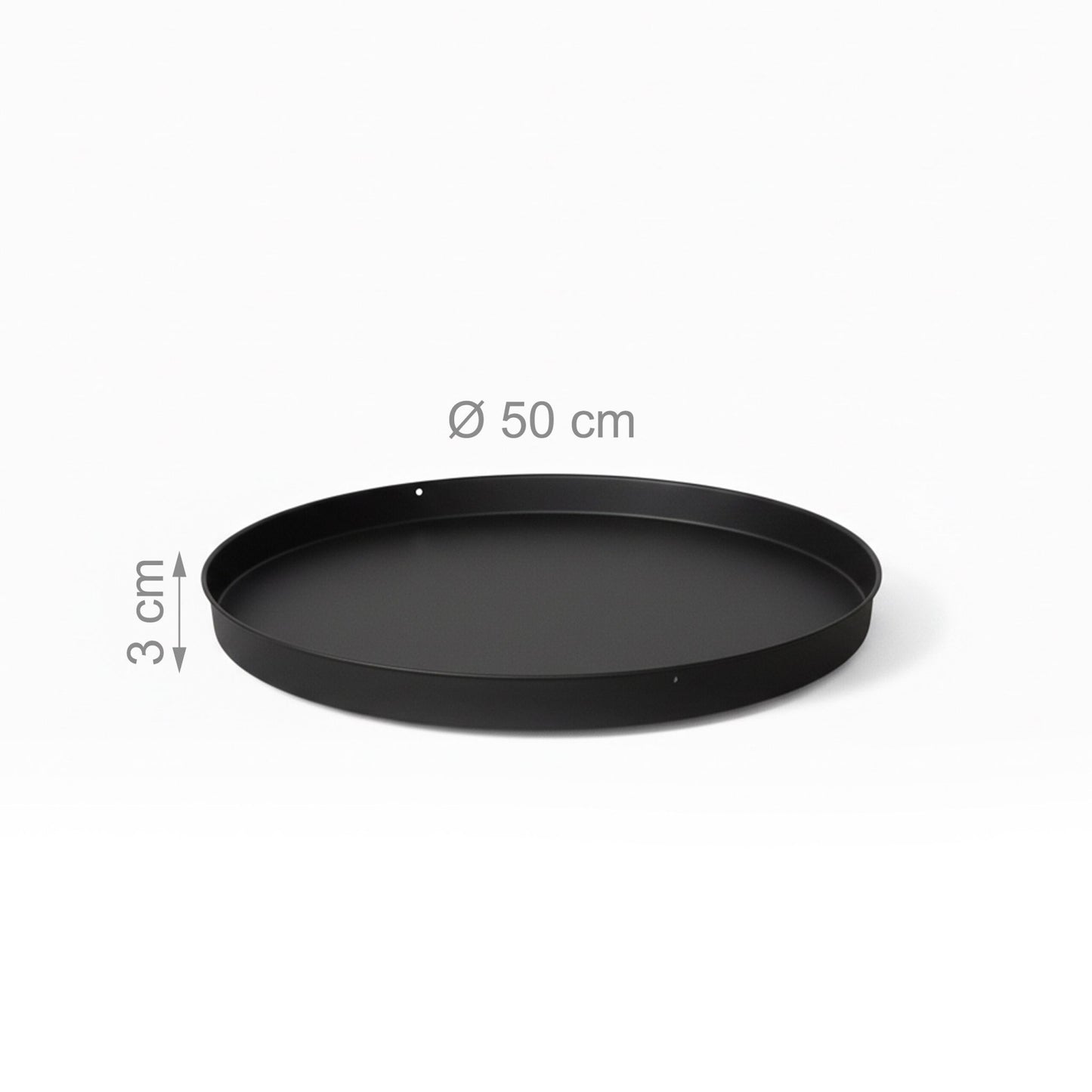 Steel Fire Basket Base Plate – Ash & Spark Protector