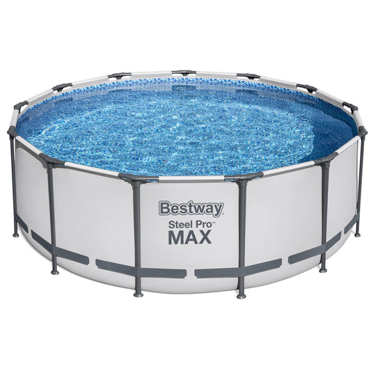 Steel Frame Above Ground Pool, 3.96m x 1.22m, Easy Setup